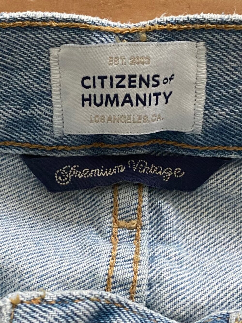Citizens of Humanity Miro Relaxed Wide Jeans Barrel Curved Tapered Gemini 25 - Picture 9 of 14